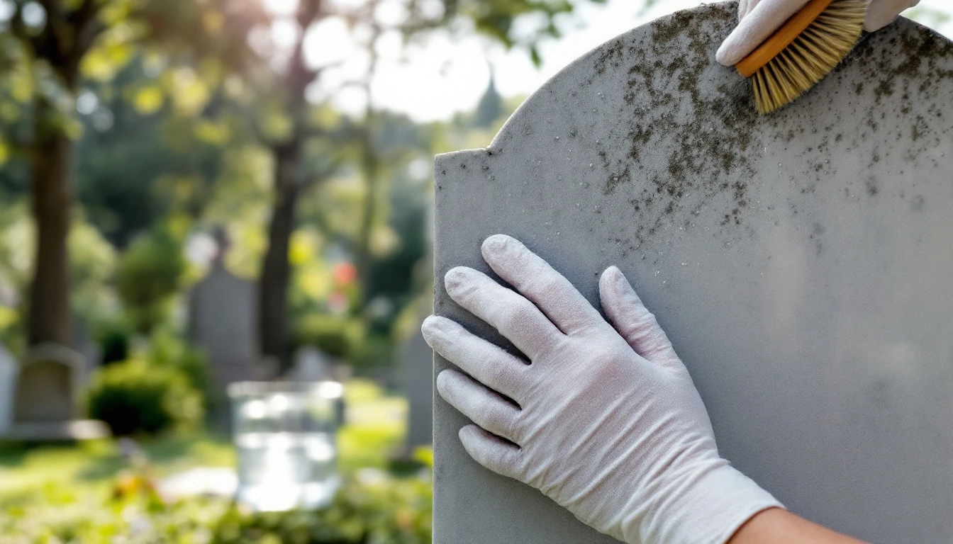 How to Remove Moss, Lichen & Algae From a Headstone