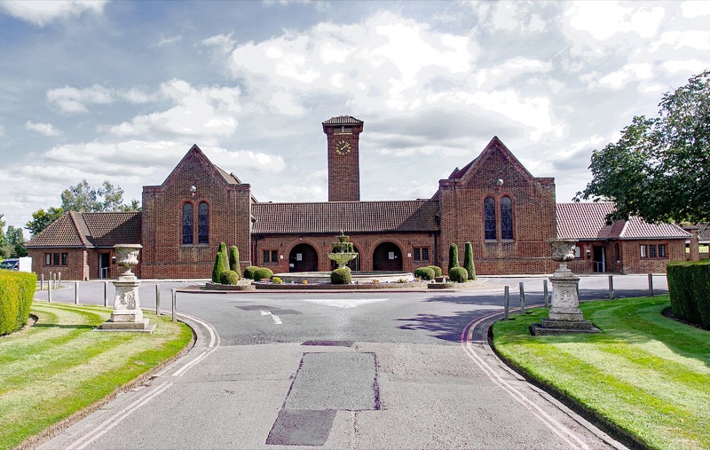 Enfield Crematorium London — photograph