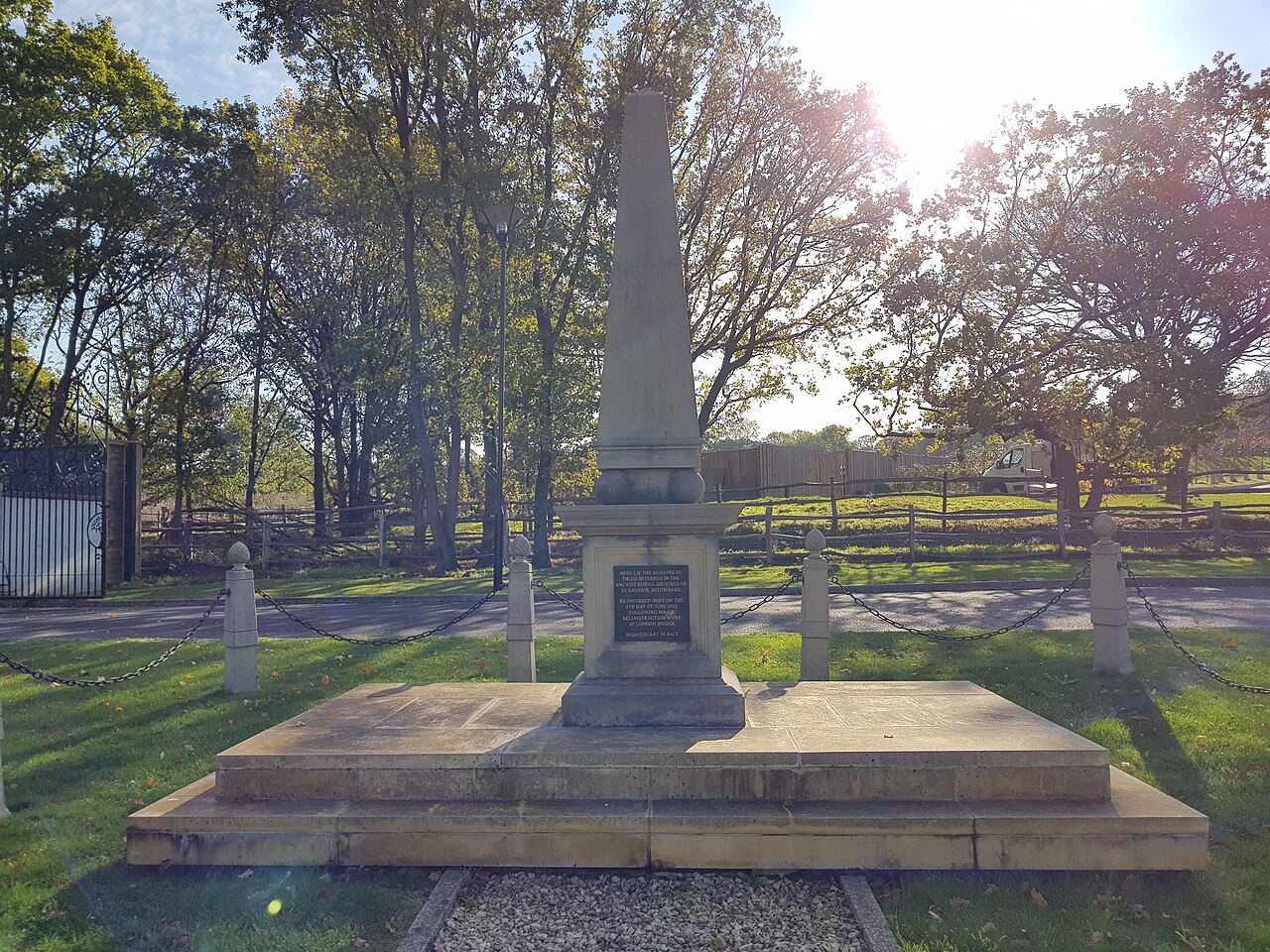 Eternal Gardens Muslim Burial Ground, Sidcup — photograph