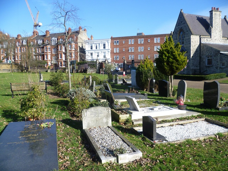 Hampstead Cemetery London — photograph